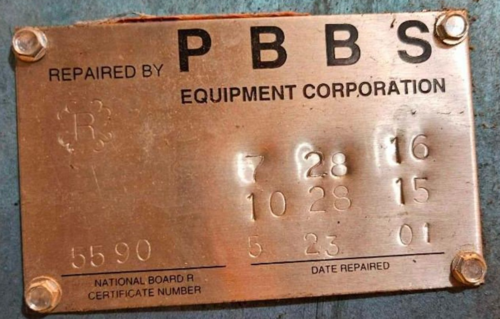 200 HP Cleaver-Brooks #CB-200-200, Steam Boiler, 150 psi, 460 Volts, 1984 - Image 5