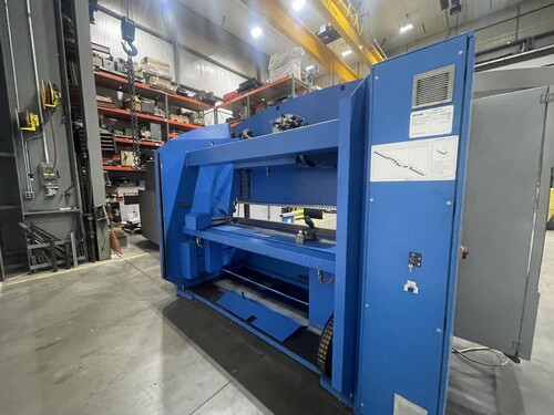 110 Ton, Prima Power press brake, 10' overall, serial QUO-0012-V300042 - Image 8