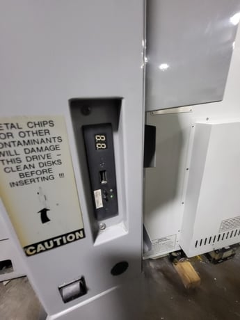 Haas #HS-1RP, 3+1-Axis CNC horizontal machining center with 2 pallets, 24" X, 20" Y, 22" Z, 24 automatic tool - Image 6