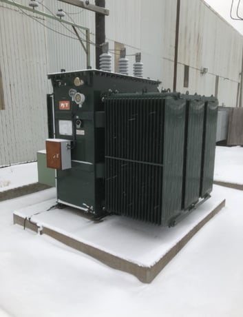 3000 KVA 13800 Primary, 600/347 Secondary, Pioneer Transformer, station type - Image 1
