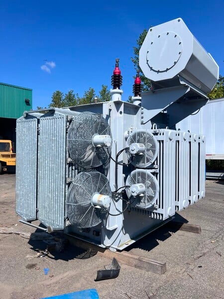 5000/6666 KVA 25000 Primary, 600/347 Secondary, Surplec HV, station type - Image 3