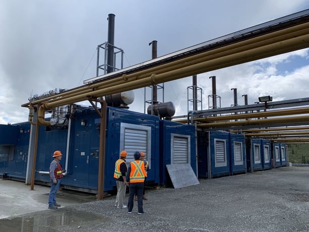1450 KW Caterpillar #3516BHD, prime power diesel generator, 1812 KVA, 1200 RPM, 4160 Volts, 2008 - Image 1