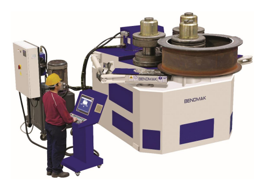 8" X 8" X 1" Bendmak #PRO-280, Profile Bending Roll, digital read out, Variable Speed of Rotation - Image 1