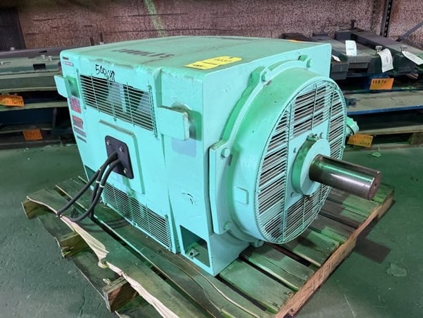 500 HP 1800 RPM General Electric, Frame 509LL, Drip-Proof Ball Bearing, 2300 Volts - Image 2
