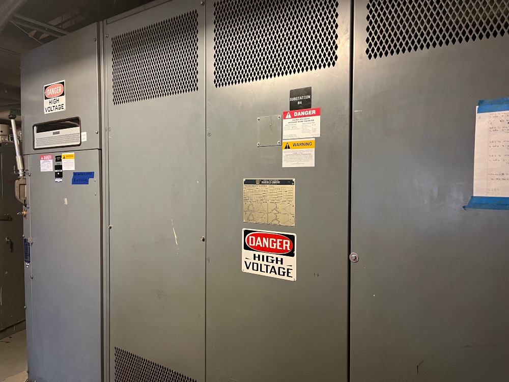 2000 KVA 12470 Pri. 480/277 Sec., Square D, dry type N-1 with 600 amp 15 kv fusible switch - Image 4