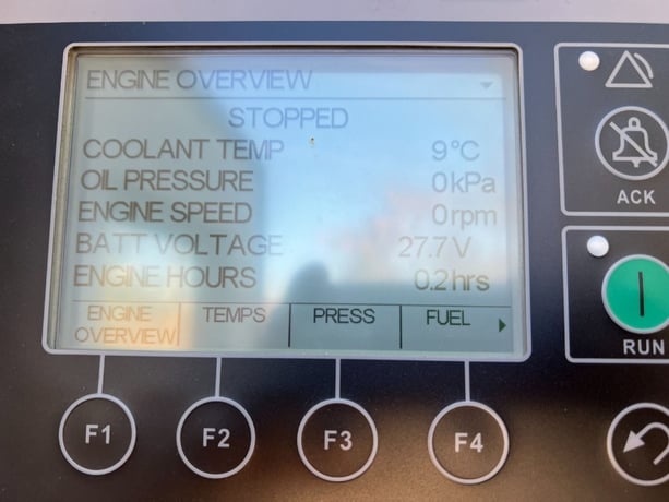 1000 KW Caterpillar #C32, diesel generator, standby, 277-480 Volts, 5 hours, new surplus, 2021 - Image 5