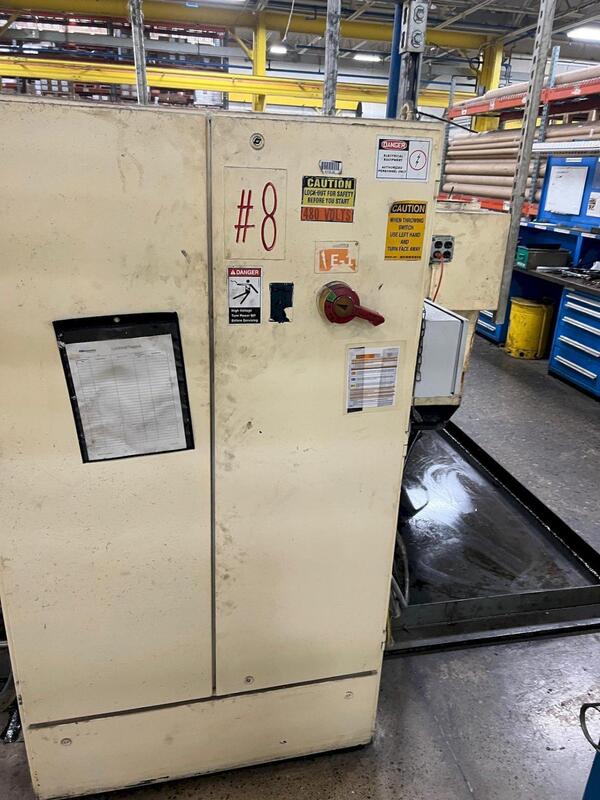 3/8" x 4-1/2" National #6L4, 4 die high speed long stroke bolt maker, 220 PPM, bushing cutoff, 1975 - Image 4