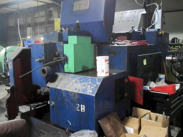 9/16" x 4" Asahi Okuma #ORH-120, 2 die 3 blow cold header, 100 PPM, bushing cutoff, PKO - Image 1