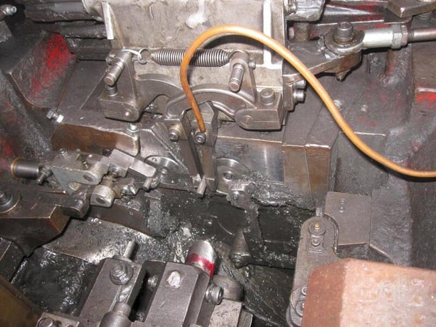 9/16" x 4" Asahi Okuma #ORH-120, 2 die 3 blow cold header, 100 PPM, bushing cutoff, PKO - Image 2