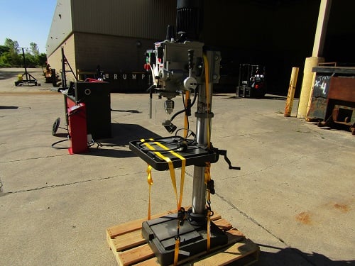 Jet #GHD-20PFT, geared head drilling/tapping drill press with power downfeed - Image 3