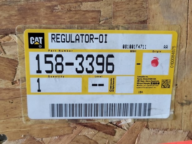 Caterpillar #158-3396, regulator, new surplus - Image 2