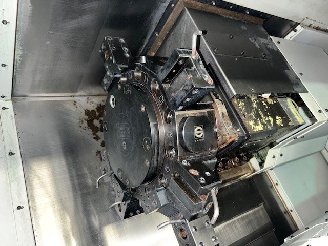 Hardinge #Elite-51-MS, CNC lathe, 18" swing, 2" bar, 16" centers, A2-6, 12 turret, 25 HP, 5000 RPM, FANUC - Image 4