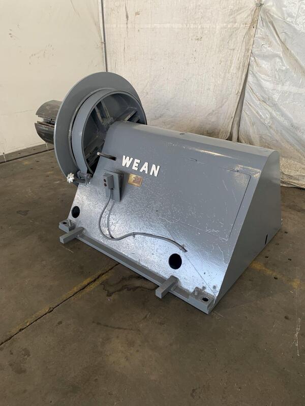 6000 lb. Wean #1181, Uncoiler, 24" width, 48" outside dimensions, 14"-18" ID - Image 2