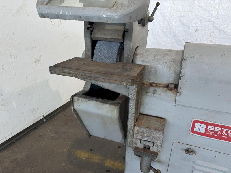 18" Setco #SPL.112-307-8, Double End Pedestal Grinder, 7-1/2 HP, 1380 RPM - Image 3
