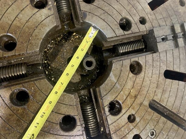 36" 4-jaw Lathe Chuck. Stock # 0999024. - Image 3