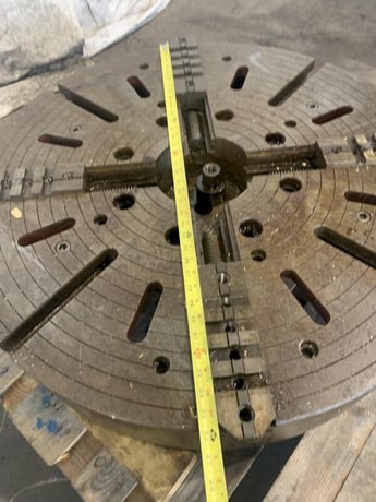 36" 4-jaw Lathe Chuck. Stock # 0999024. - Image 4