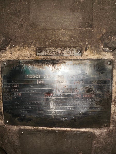 1000 HP 850/1000 RPM General Electric, SPFG-SV, Shunt, 500 VA (2 Available) - Image 1