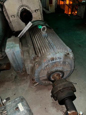 418 HP 495 RPM ABB, TEFC, 49.5 Hz, 426 Volts (2 Available) - Image 2