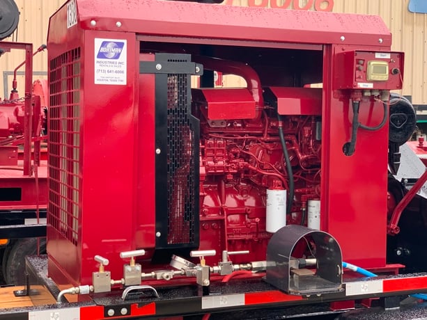 30 GPM @ 15000 psi, Gardner Denver #TY375M, hydrotest trailer - Image 4