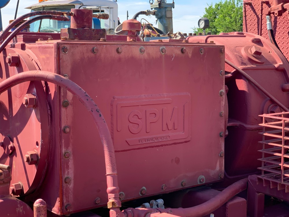SPM oilfield triplex pump truck, 4.5" plungers - Image 6