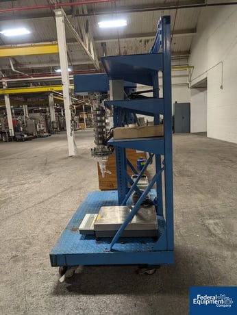 1.16 sq.ft. Pope Wiped Film Evaporator, Stainless Steel and Glass, 4" diameter Stainless Steel rotor - Image 5