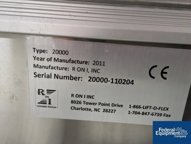 R On I Drum Lifter, Type 20000, 2011 - Image 2