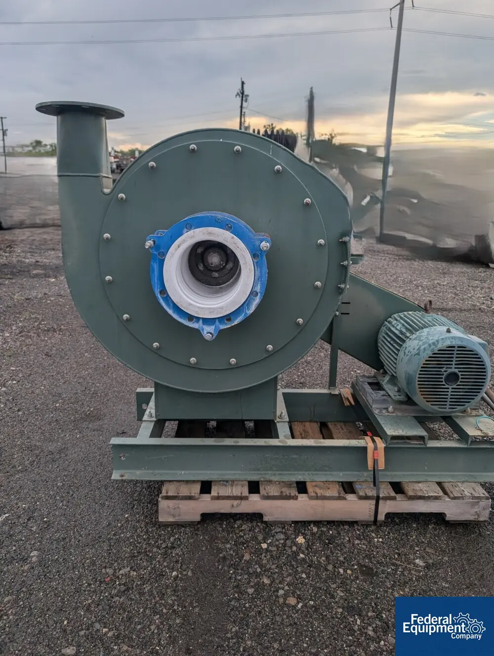 1100 cfm, New York Blower, 15 HP, Carbon Steel, S/N B07574 100, 230/460 V., 2007 - Image 4