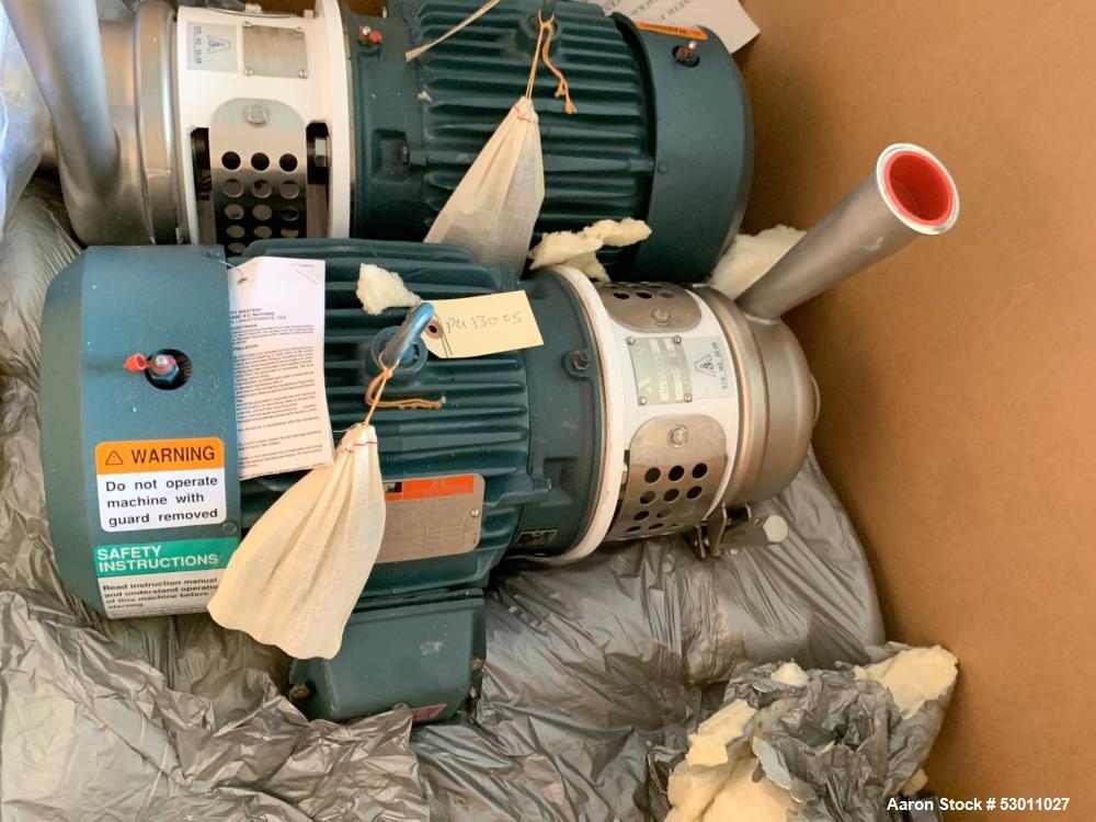 105 GPM @ 95' TDH, APV Crepaco #W20/20, Stainless Steel centrifugal pump, 3500 RPM, 2" inlet, 2" outlet - Image 1