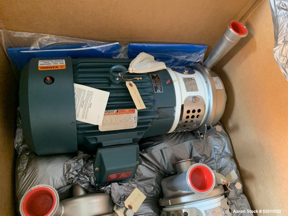 155 GPM @ 141' TDH, APV Crepaco #W30/25, Stainless Steel centrifugal pump, 3500 RPM, 2.5" inlet, 2" outlet - Image 1