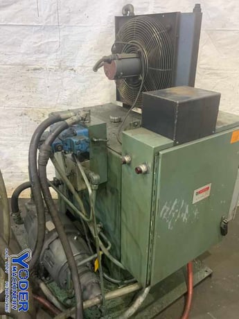 100 Ton, Whitney #790-AX6, flange hydraulic punch, 6-1/4" throat, 1-5/8" stroke, 10 HP (2 available) - Image 3