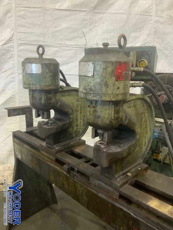 100 Ton, Whitney #790-AX6, flange hydraulic punch, 6-1/4" throat, 1-5/8" stroke, 10 HP (2 available) - Image 9
