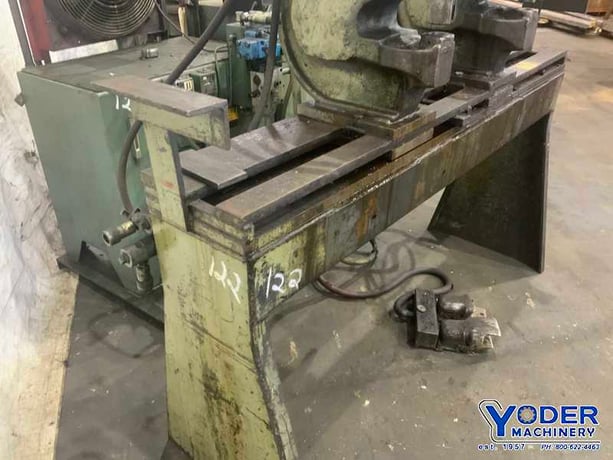 100 Ton, Whitney #790-AX6, flange hydraulic punch, 6-1/4" throat, 1-5/8" stroke, 10 HP (2 available) - Image 10