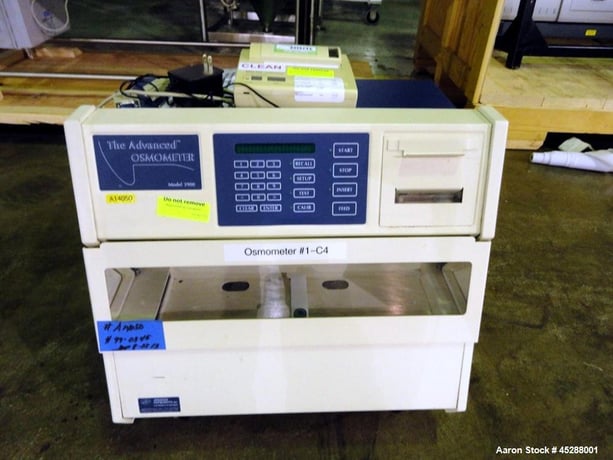 Osmometer, Advanced Instruments #3900, sample volume 0.20 to 0.30 ml, up to 30 samples at one time - Image 1