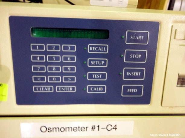 Osmometer, Advanced Instruments #3900, sample volume 0.20 to 0.30 ml, up to 30 samples at one time - Image 3