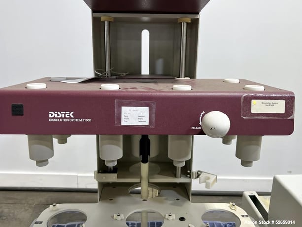 Dissolution System, Distek #2100B, (6) built in vessel positions, 500ml to 1000ml Volume - Image 8