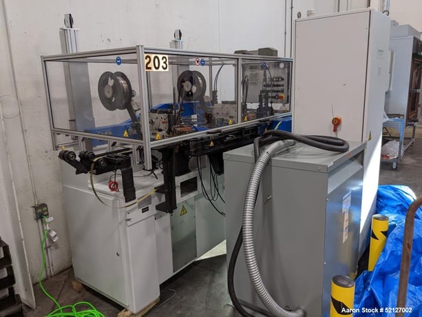 Automatic Contact Welding Machine, Weldomat #AG-CH3-2437, with (2) Welding Units - Image 1