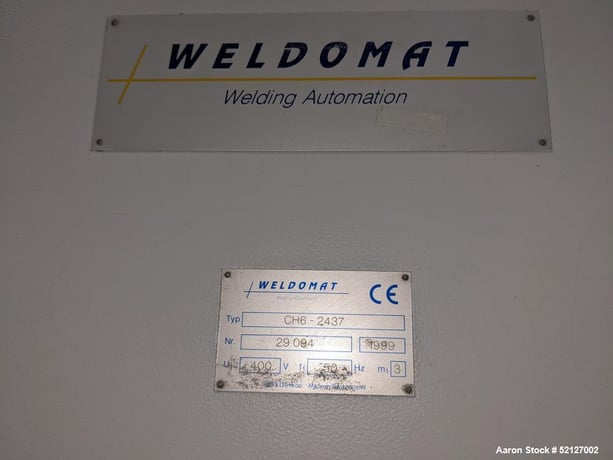 Automatic Contact Welding Machine, Weldomat #AG-CH3-2437, with (2) Welding Units - Image 3
