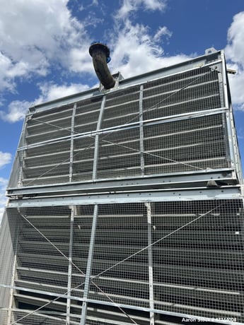 361 Ton, BAC #15425-2, 2-cell cooling tower, galvanized steel, bottom equalizer connection - Image 6