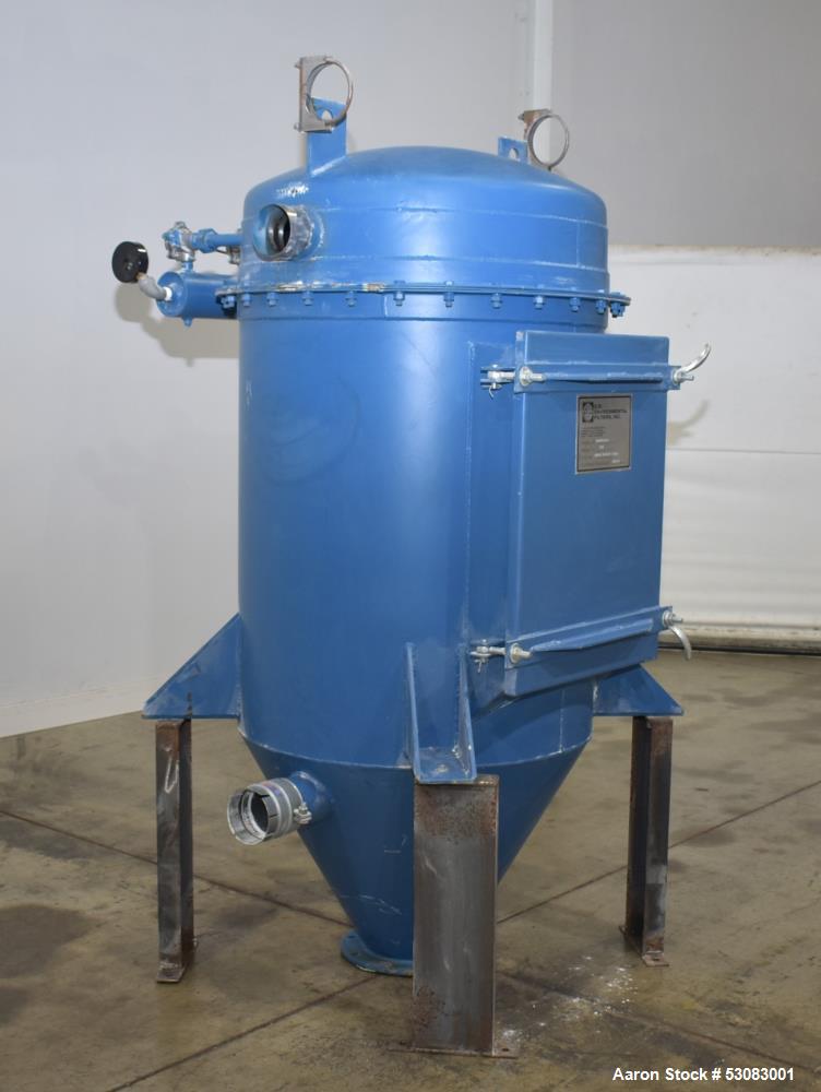 400 acfm CPE #24-CFR-009-C, cartridge filter receiver / dust collector, vertical, 142 sq.ft. - Image 3
