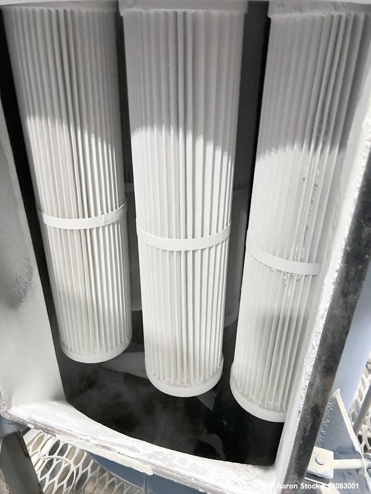 400 acfm CPE #24-CFR-009-C, cartridge filter receiver / dust collector, vertical, 142 sq.ft. - Image 7