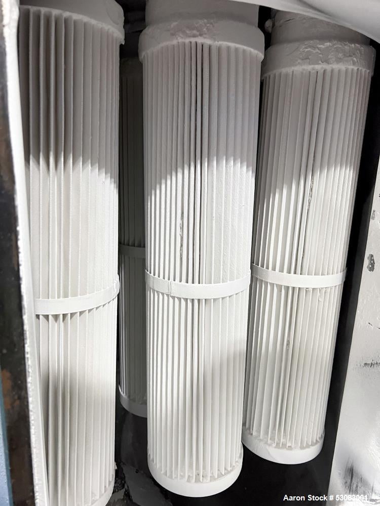 400 acfm CPE #24-CFR-009-C, cartridge filter receiver / dust collector, vertical, 142 sq.ft. - Image 8