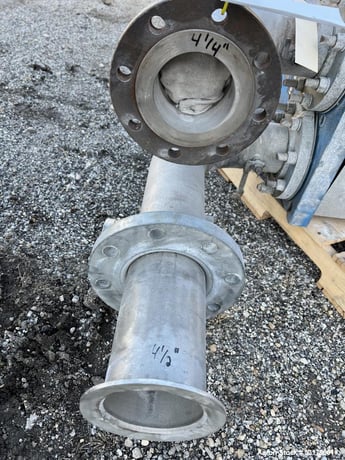 137 sq.ft., Alfa-Laval, M10-MFG, plate hear exchanger, 58 Stainless Steel plates, 100 psi - Image 9