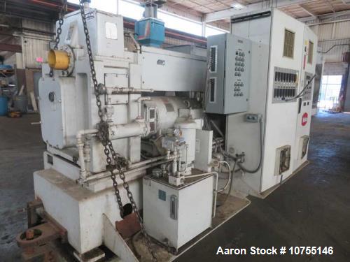 3.5" Welex, single screw extruder, 30:1 L/D, 69" centerline height, 13.89:1 gearbox ratio - Image 2