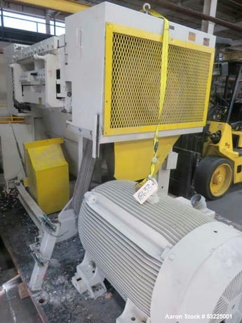32" x 50" Cumberland #3250-HOG, granulator, 36-knife hog rotor, 2 bed knife, dual flywheels - Image 2