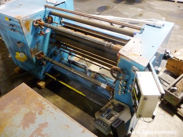 60" Dusenbery #815 LR, slitter, 3" rewind shafts - Image 1