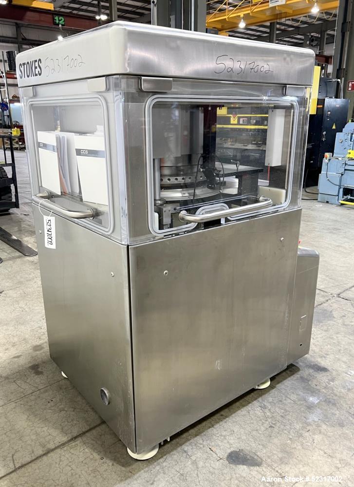 Stokes Gem Supreme #571S, tablet press, 50 station, B tooling, 13mm tablet diameter, 18mm depth, HMI and - Image 4