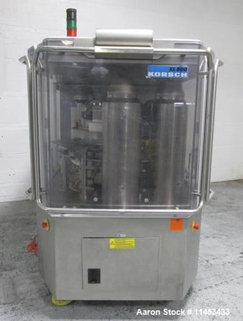 Korsch #XL-800, rotary tablet press, 87 station, 2002 - Image 1