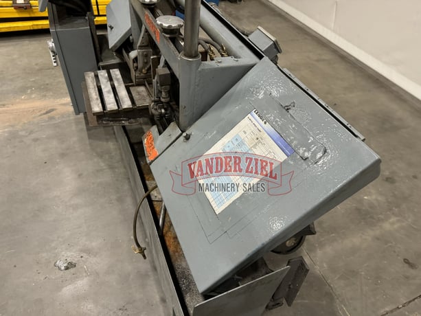 9" x 17" W.F. Wells #W-9, horizontal band saw, 11' 6" x 1" x .035" blade, 70-380 SFPM - Image 5