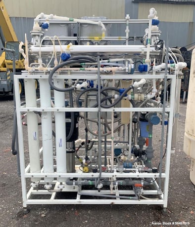 Ionics Life Sciences RO system, 4" diameter x 48" long, 3 HP Grundfos pump - Image 2