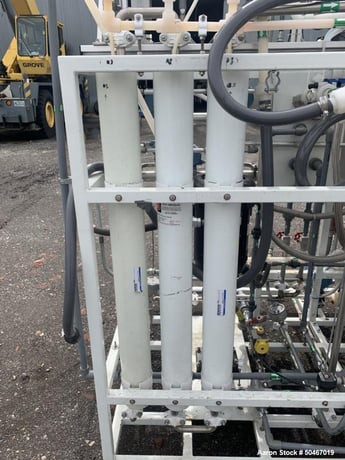 Ionics Life Sciences RO system, 4" diameter x 48" long, 3 HP Grundfos pump - Image 4
